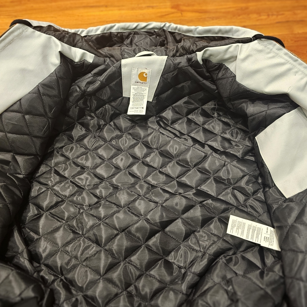 Carhartt Gray and Black Jacket with NY Logo - Picture 11 of 11
